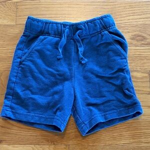 Blue soft shorts